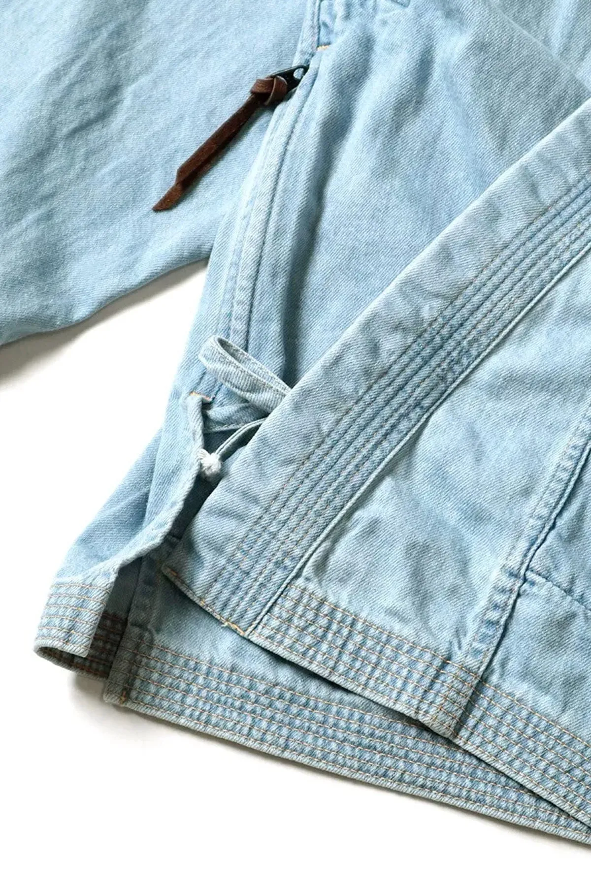 8oz Denim Kakashi Shirt - Light Indigo sold by Canoe Club product image thumbnail 3