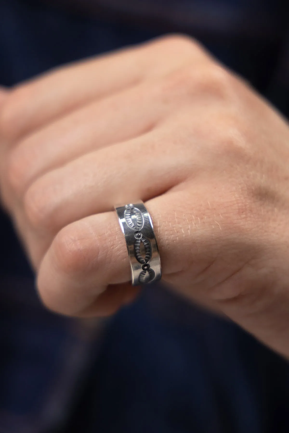 Stamp Ring - Silver sold by Canoe Club product image thumbnail 2