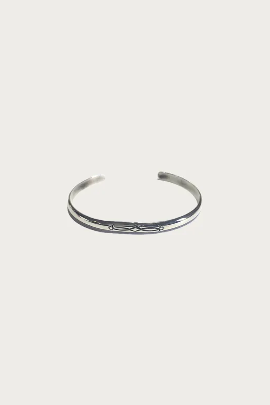 Medium Stamp Bangle made by North Works