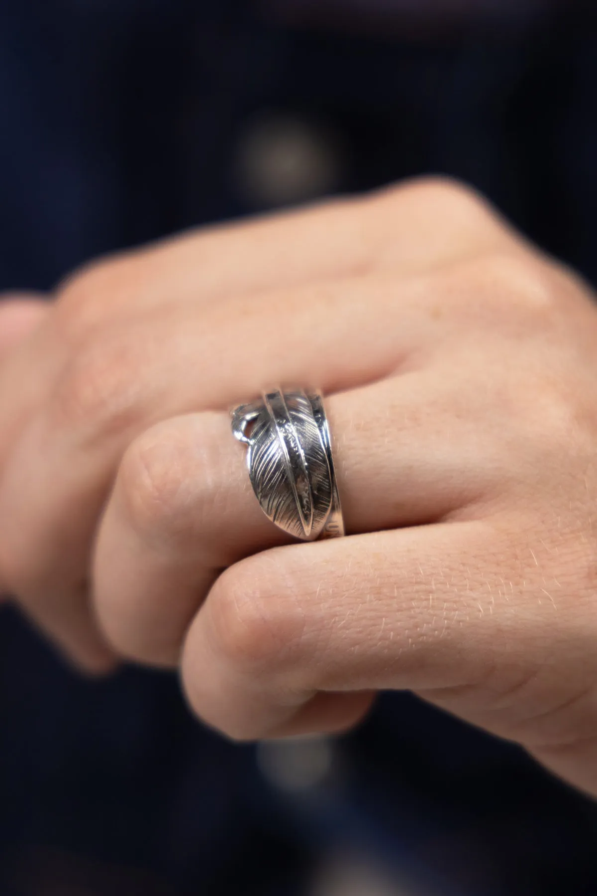 Liberty Feather Ring sold by Canoe Club product image thumbnail 3