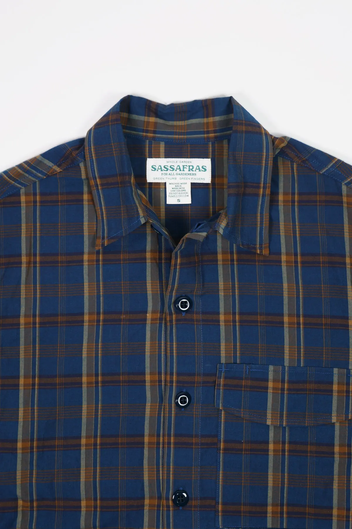 Digs Crew Half - Navy Check sold by Canoe Club product image thumbnail 2
