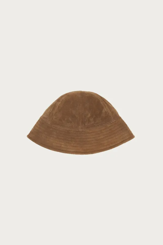 Pig Bucket Hat - Khaki Brown made by Hender Scheme