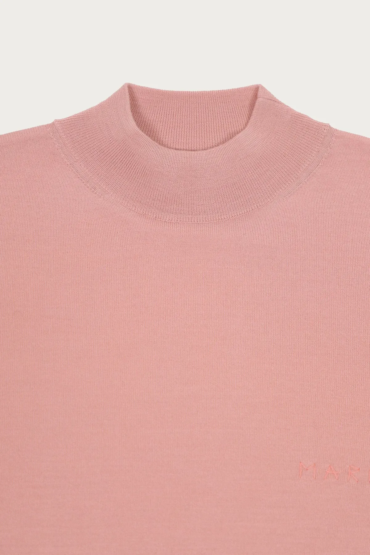 Fine Wool Turtleneck - Antique Rose sold by Canoe Club product image thumbnail 2