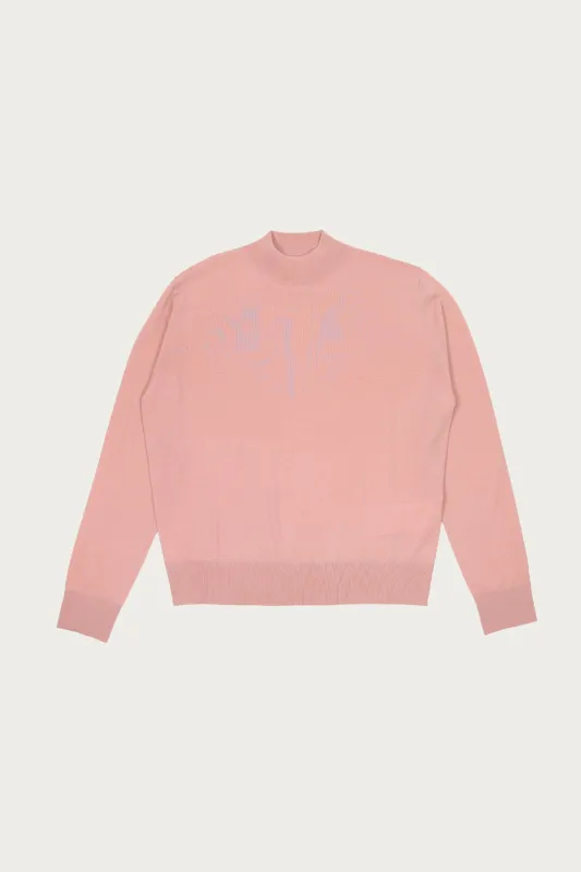 Fine Wool Turtleneck - Antique Rose made by Marni