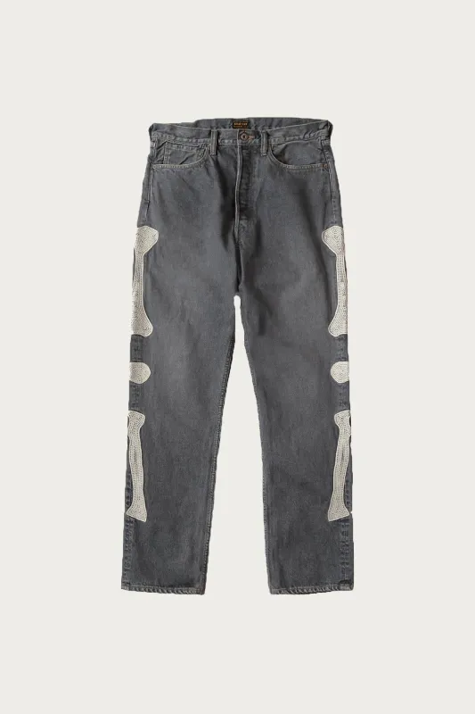 14oz Black Denim MEXICAN TUXEDO 5P OKAGILLY made by Kapital