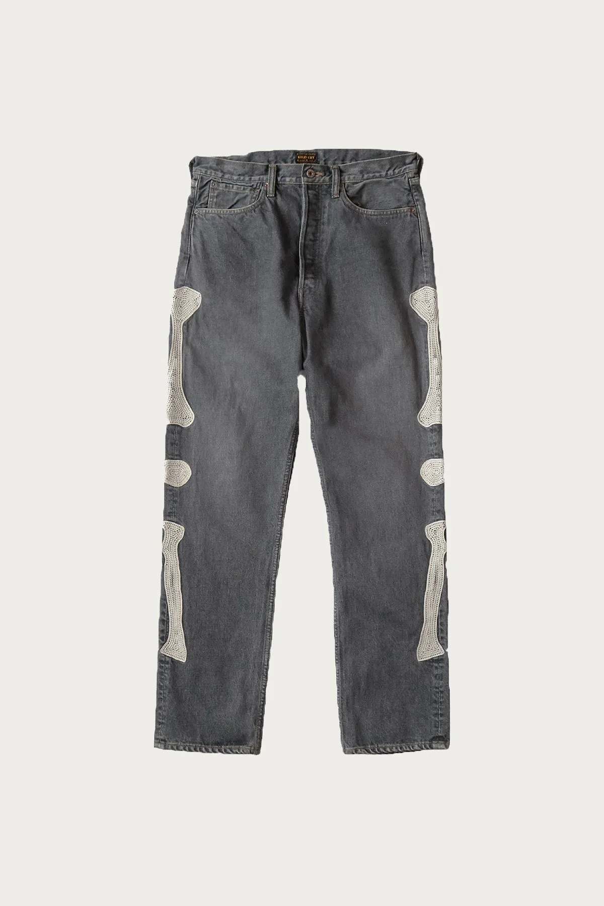 14oz Black Denim MEXICAN TUXEDO 5P OKAGILLY sold by Canoe Club