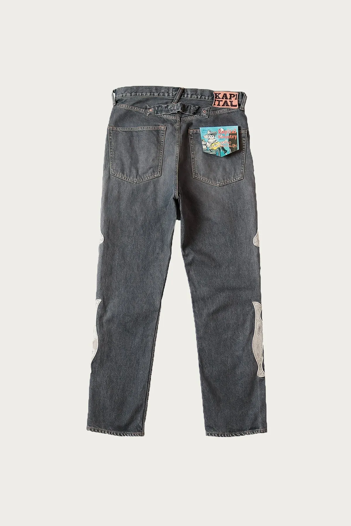 14oz Black Denim MEXICAN TUXEDO 5P OKAGILLY sold by Canoe Club product image thumbnail 2