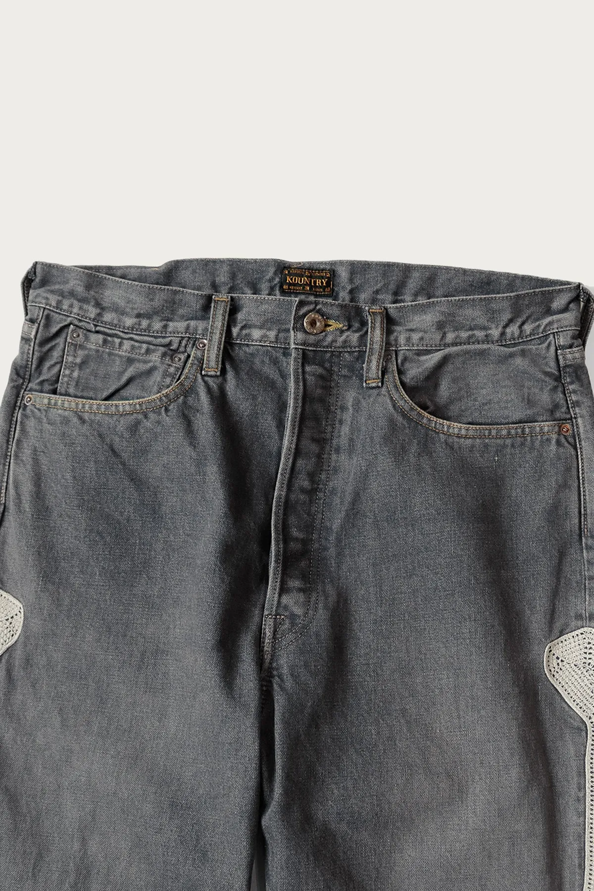 14oz Black Denim MEXICAN TUXEDO 5P OKAGILLY sold by Canoe Club product image thumbnail 3