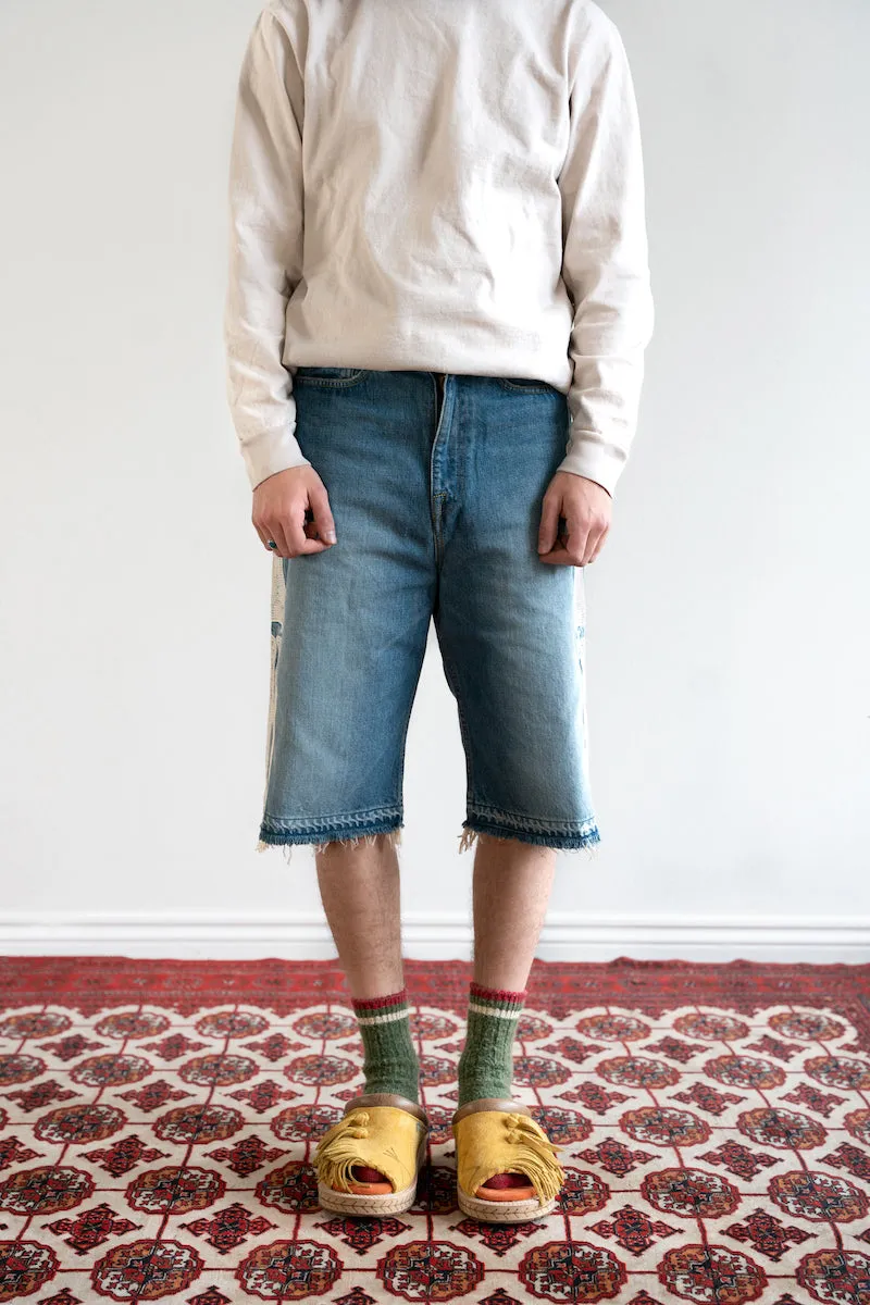 14oz Denim 5P Shorts (BONE) - Pro sold by Canoe Club product image thumbnail 2