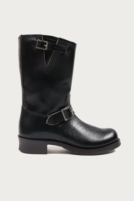 Buco Engineer Boots - Black Buttock made by The Real McCoy's