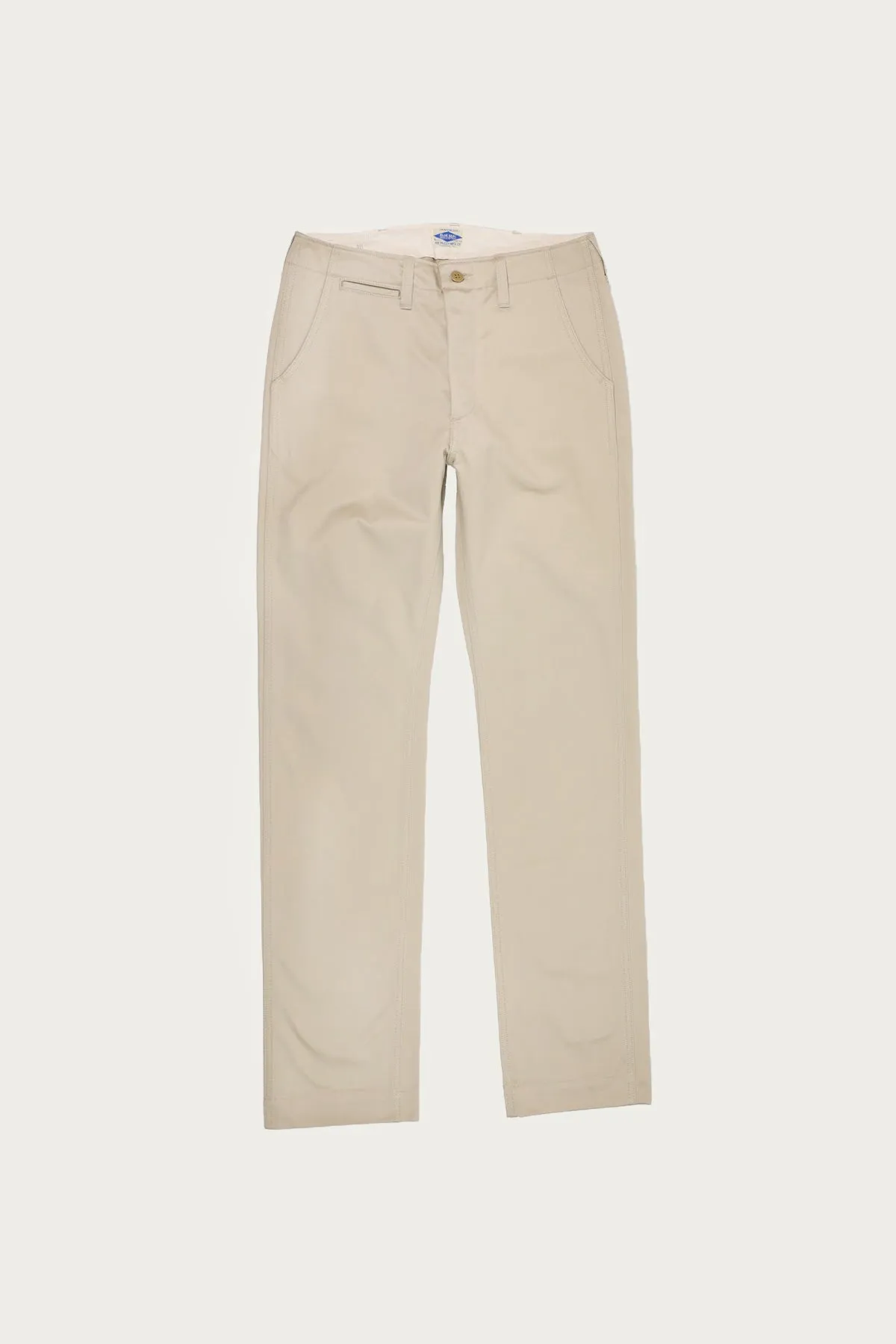 Blue Seal Chino Trousers - Khaki sold by Canoe Club