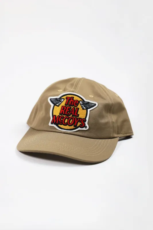The Real McCoys Logo Baseball Cap - Tan made by The Real McCoy's