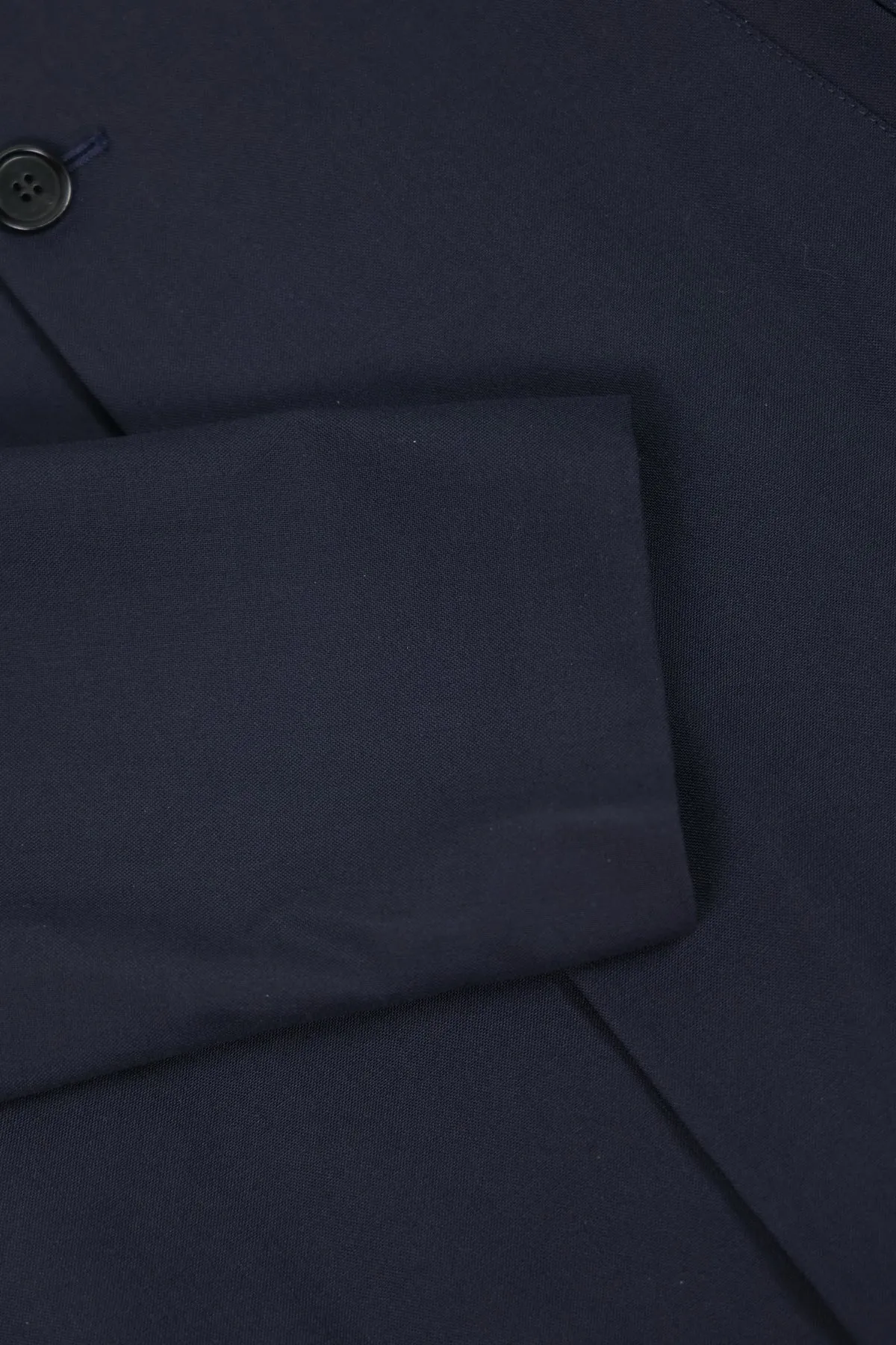 Tropical Wool Suit Jacket - BlueBlack sold by Canoe Club product image thumbnail 3