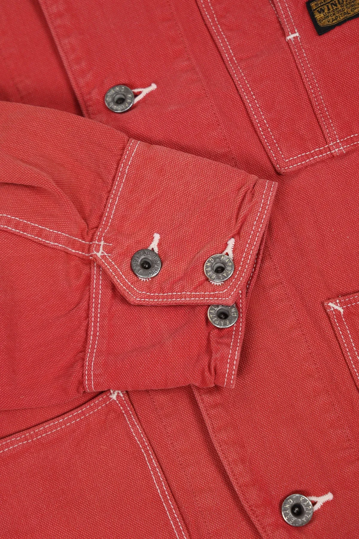 CALIFORNIA RED Canvas CACTUS Coverall - Red sold by Canoe Club product image thumbnail 3