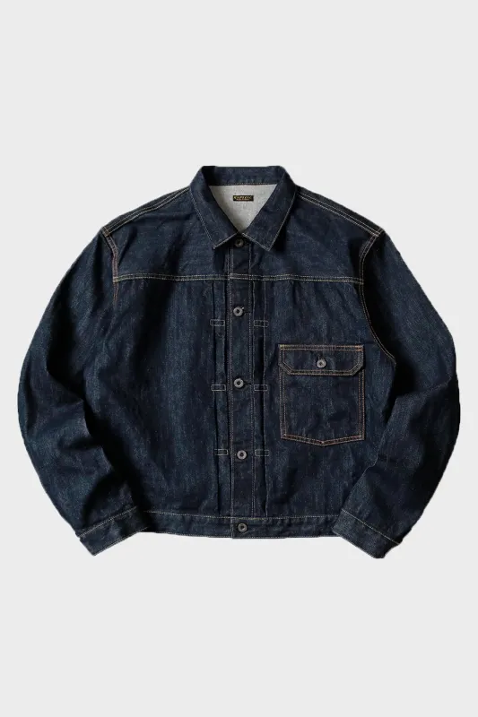 14oz Denim 1st JKT - One Wash made by Kapital