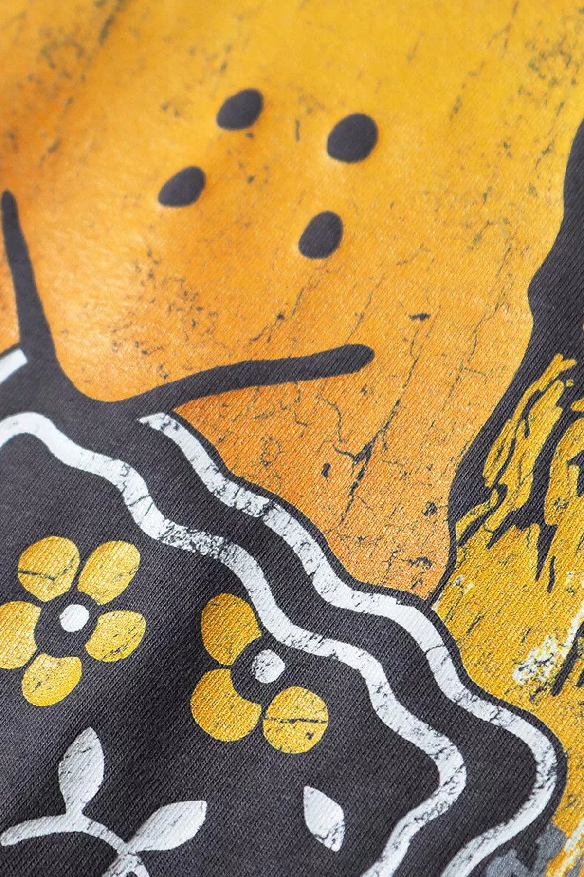 20/-Jersey Crew T (BUSTER PECKISH BOWY) - Black sold by Canoe Club product image thumbnail 3