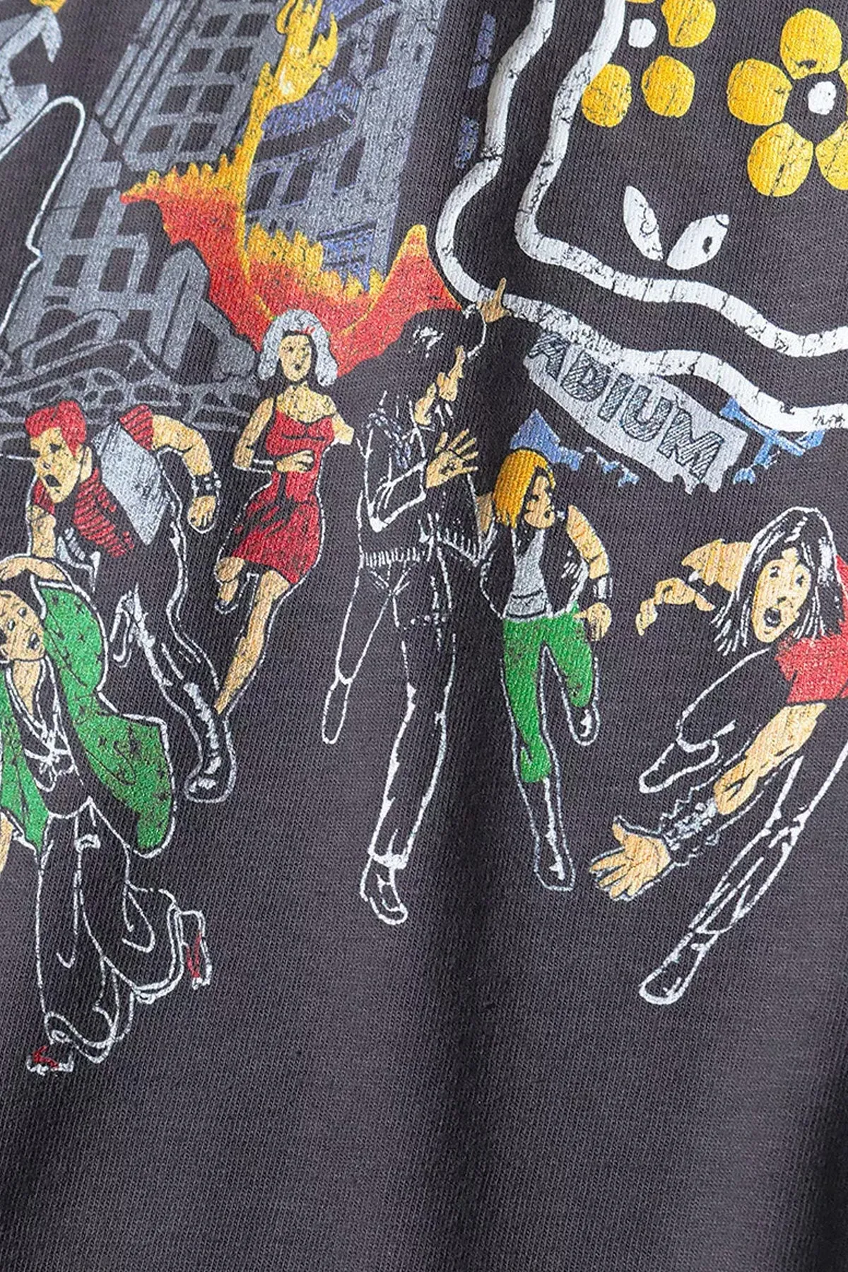 20/-Jersey Crew T (BUSTER PECKISH BOWY) - Black sold by Canoe Club product image thumbnail 4