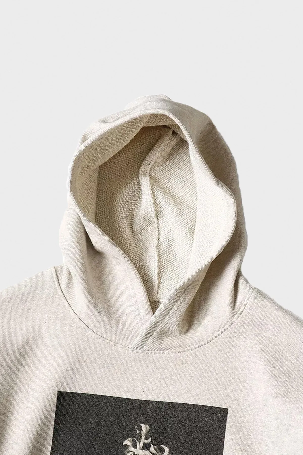 TOP SWT Knit Hoodie (NENESAKU) - Natural sold by Canoe Club product image thumbnail 2