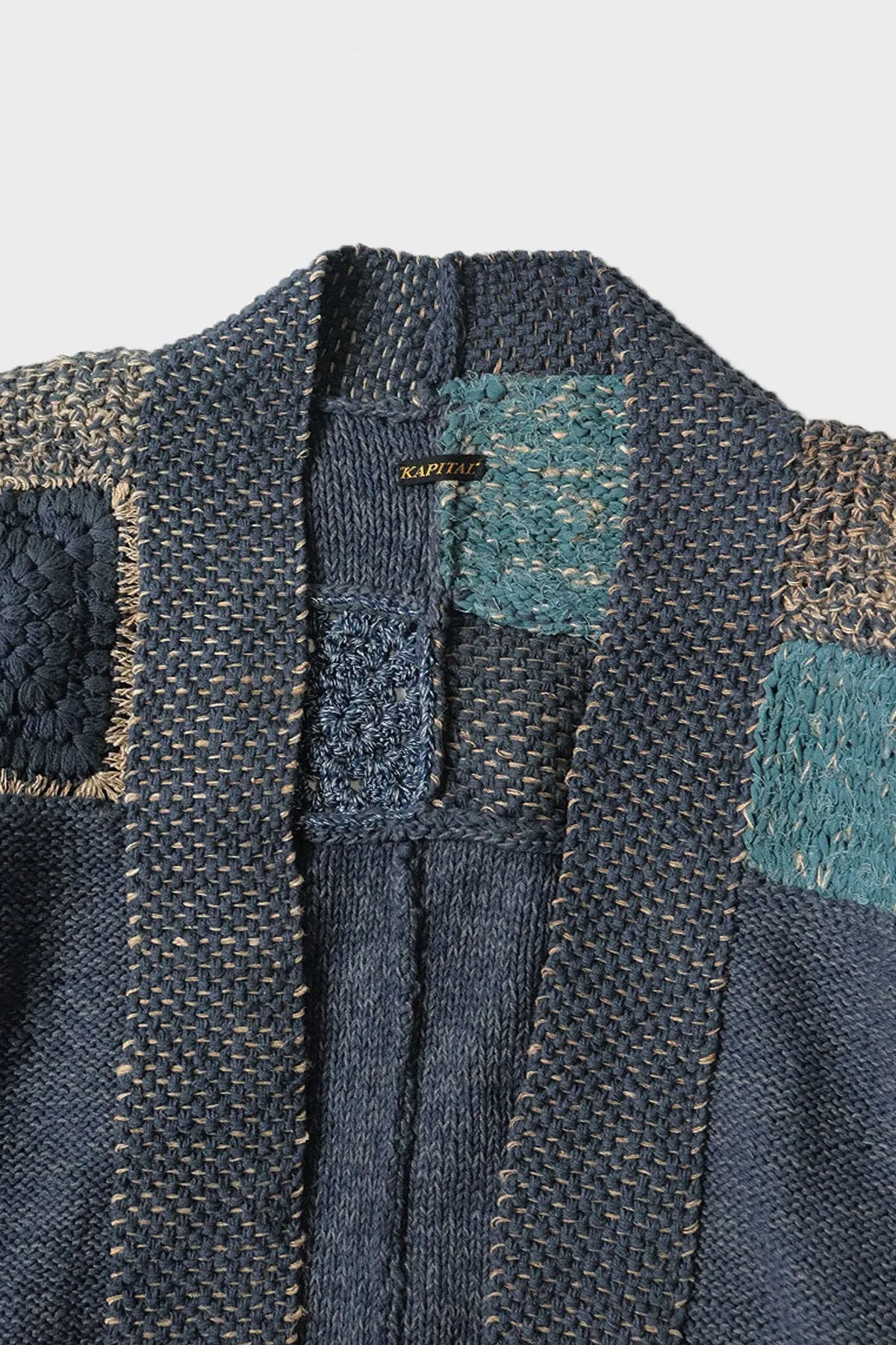 3G Hand Knit SPRING TUGIHAGI KESA Cardigan - Charcoal sold by Canoe Club product image thumbnail 3