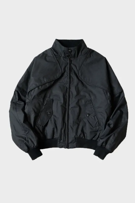 Dry Twill SHAM BOMBER Golf JKT - Black made by Kapital
