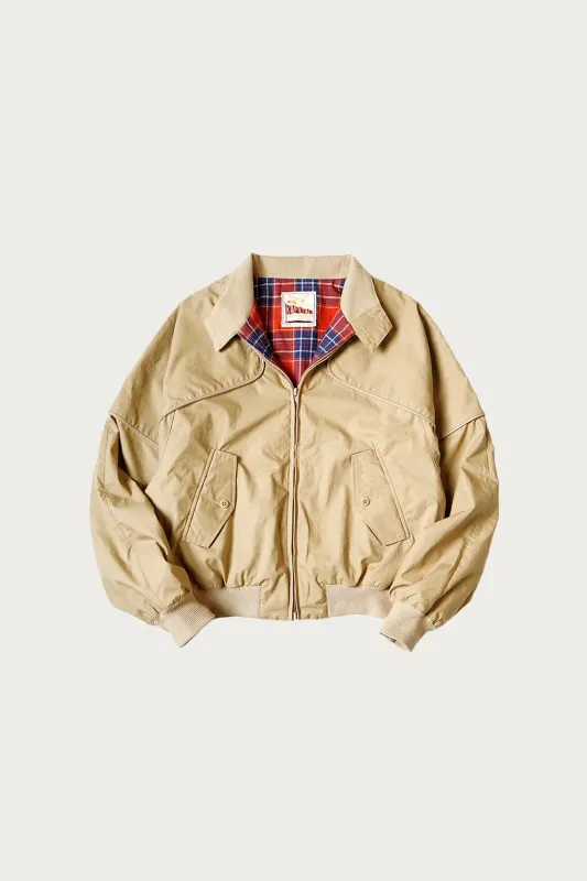 Dry Twill SHAM BOMBER Golf JKT - Beige made by Kapital
