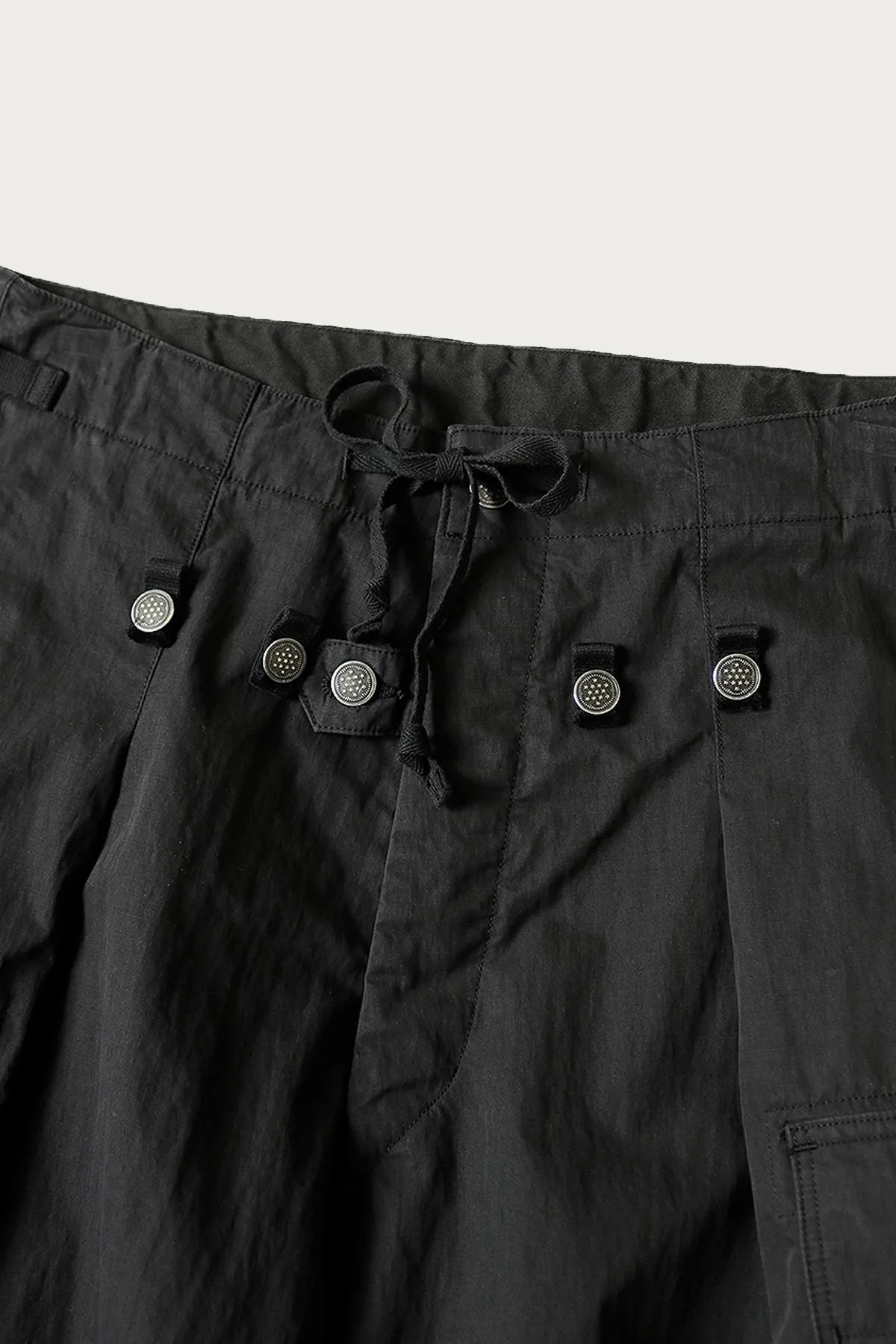 Rip Stop JUMBO Cargo Pants - Black sold by Canoe Club product image thumbnail 3