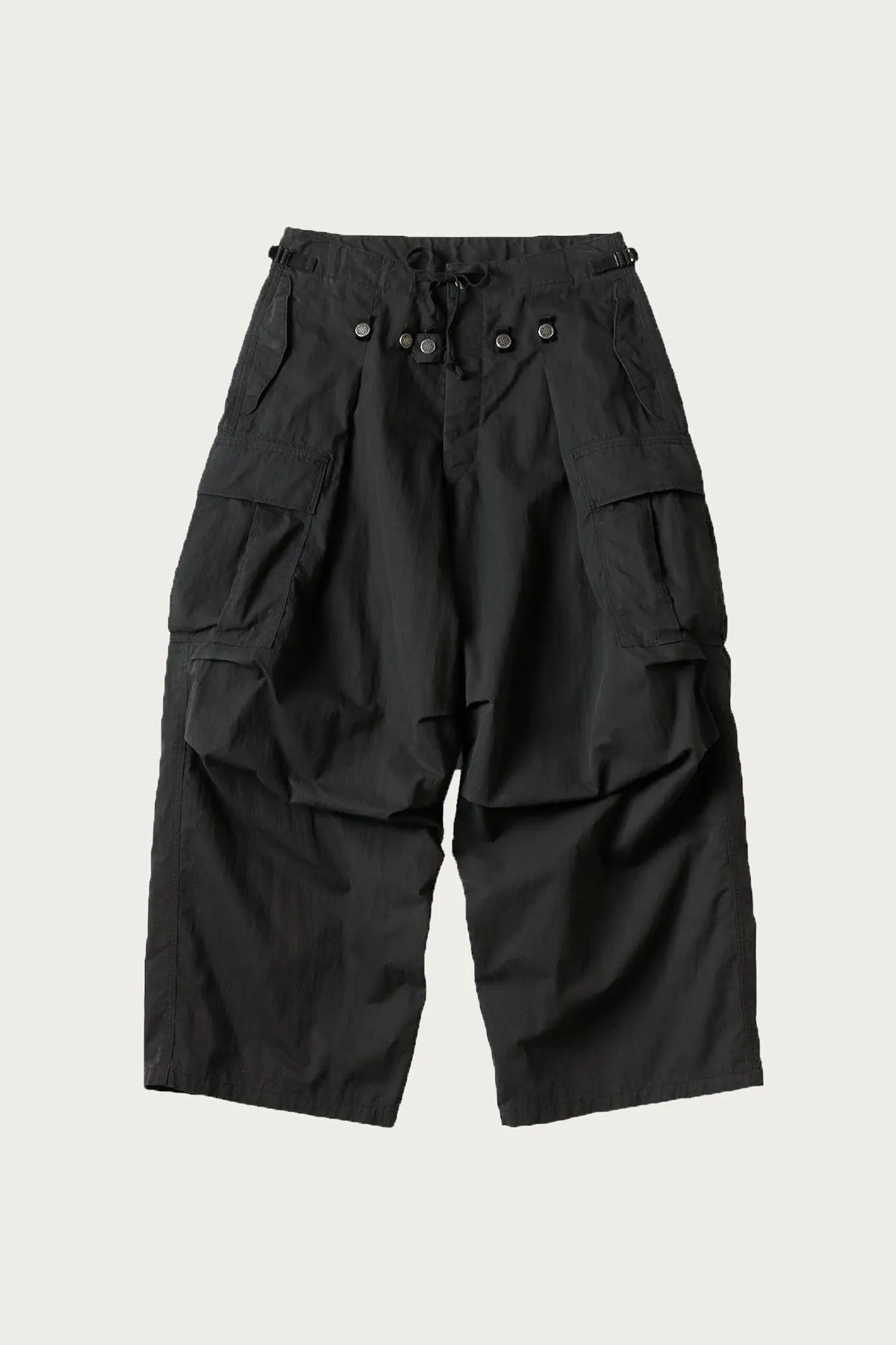 Rip Stop JUMBO Cargo Pants - Black sold by Canoe Club