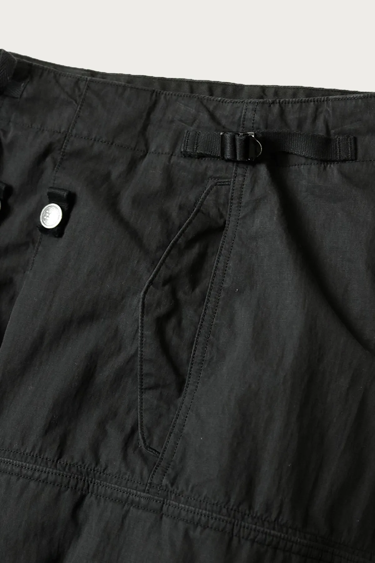 Rip Stop JUMBO Cargo Pants - Black sold by Canoe Club product image thumbnail 4