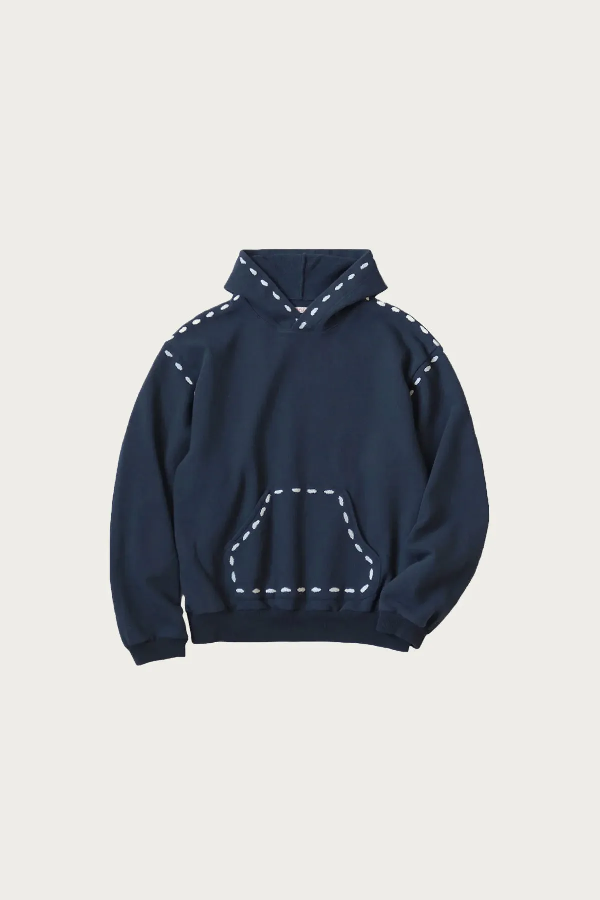 SWT Knit MARIONETTE Hoodie - Navy sold by Canoe Club