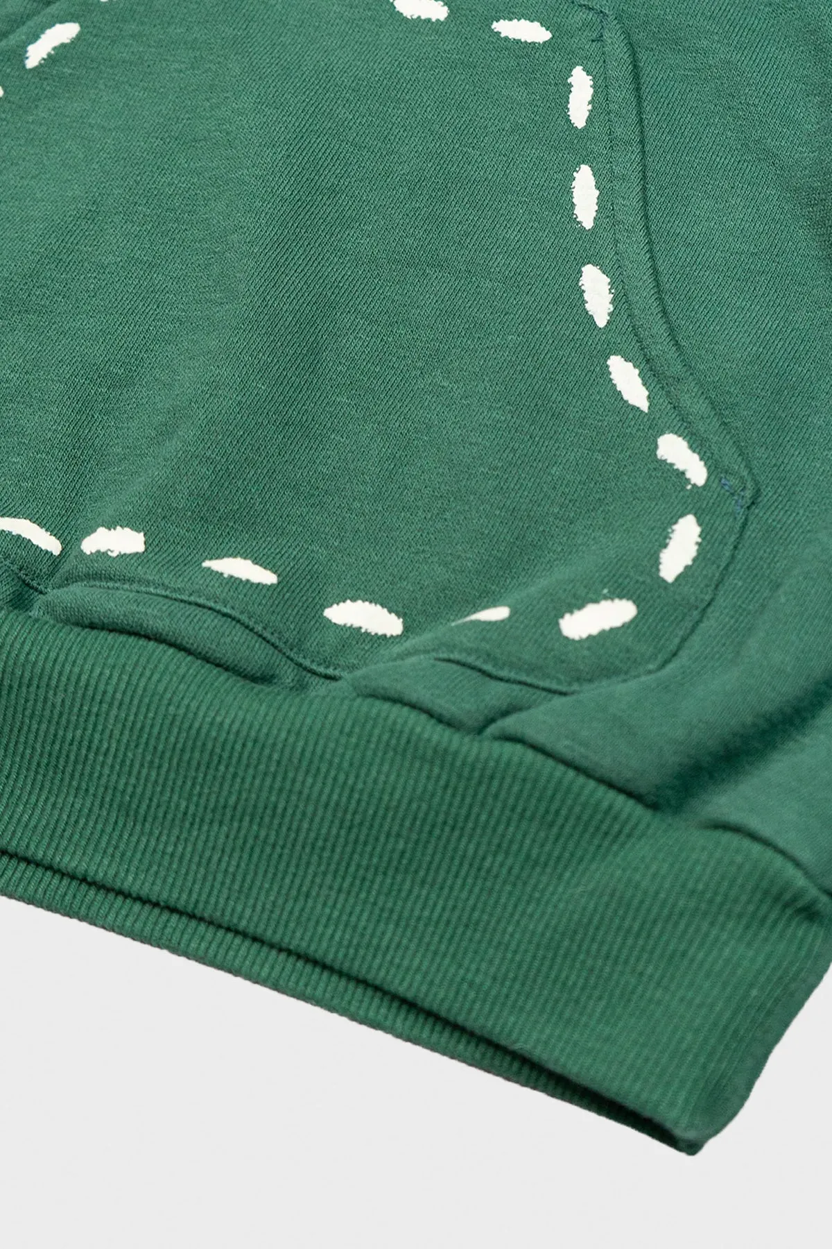 SWT Knit MARIONETTE Hoodie - Green sold by Canoe Club product image thumbnail 3