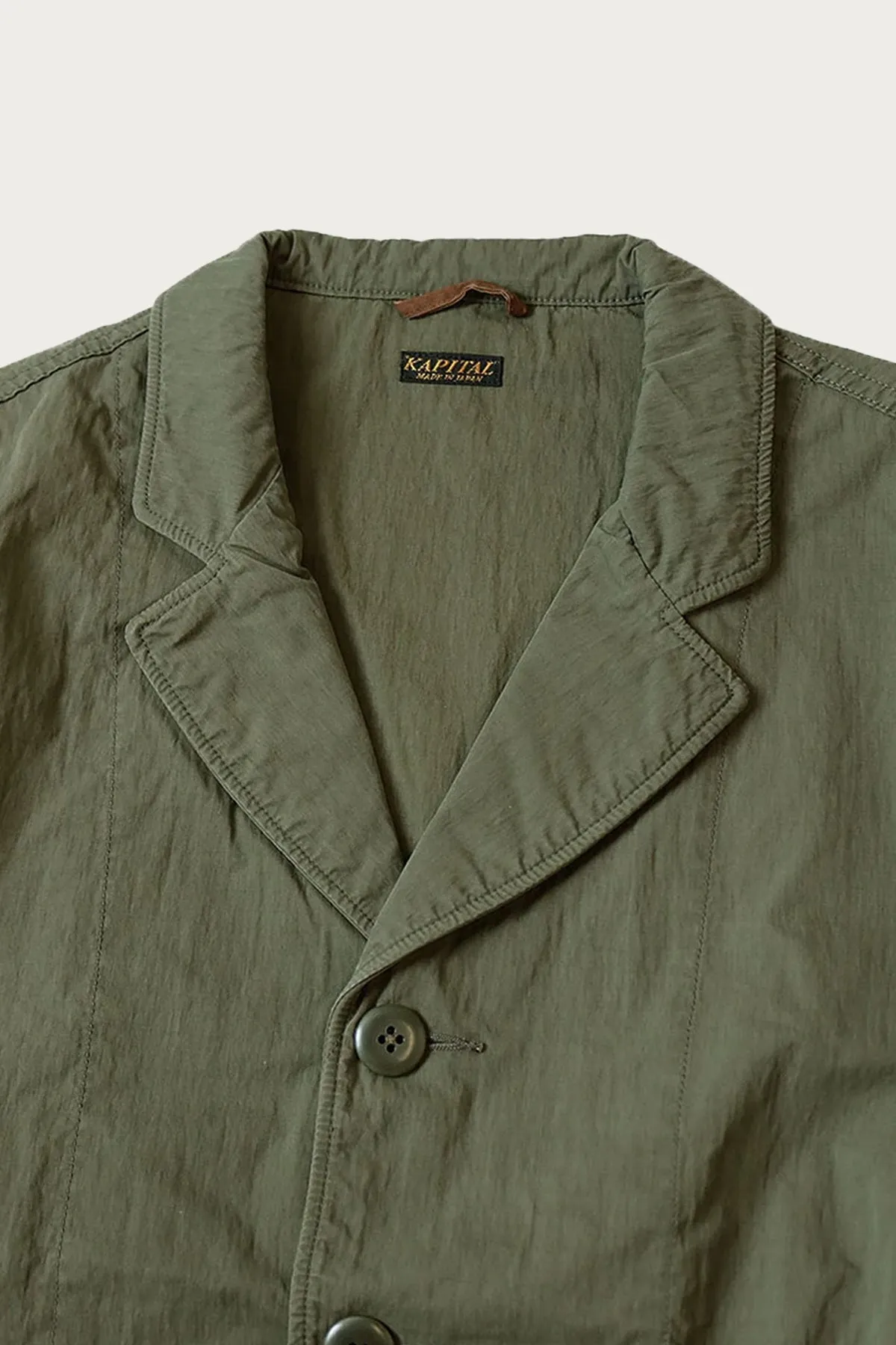 Rip-Stop HOSPITAL Jacket - Khaki sold by Canoe Club product image thumbnail 2