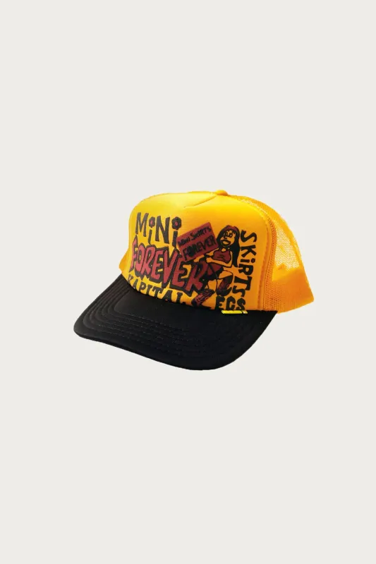 KAPITAL LEGS MiNi SKiRTs FOREVER Truck Cap - Gold/Black made by Kapital