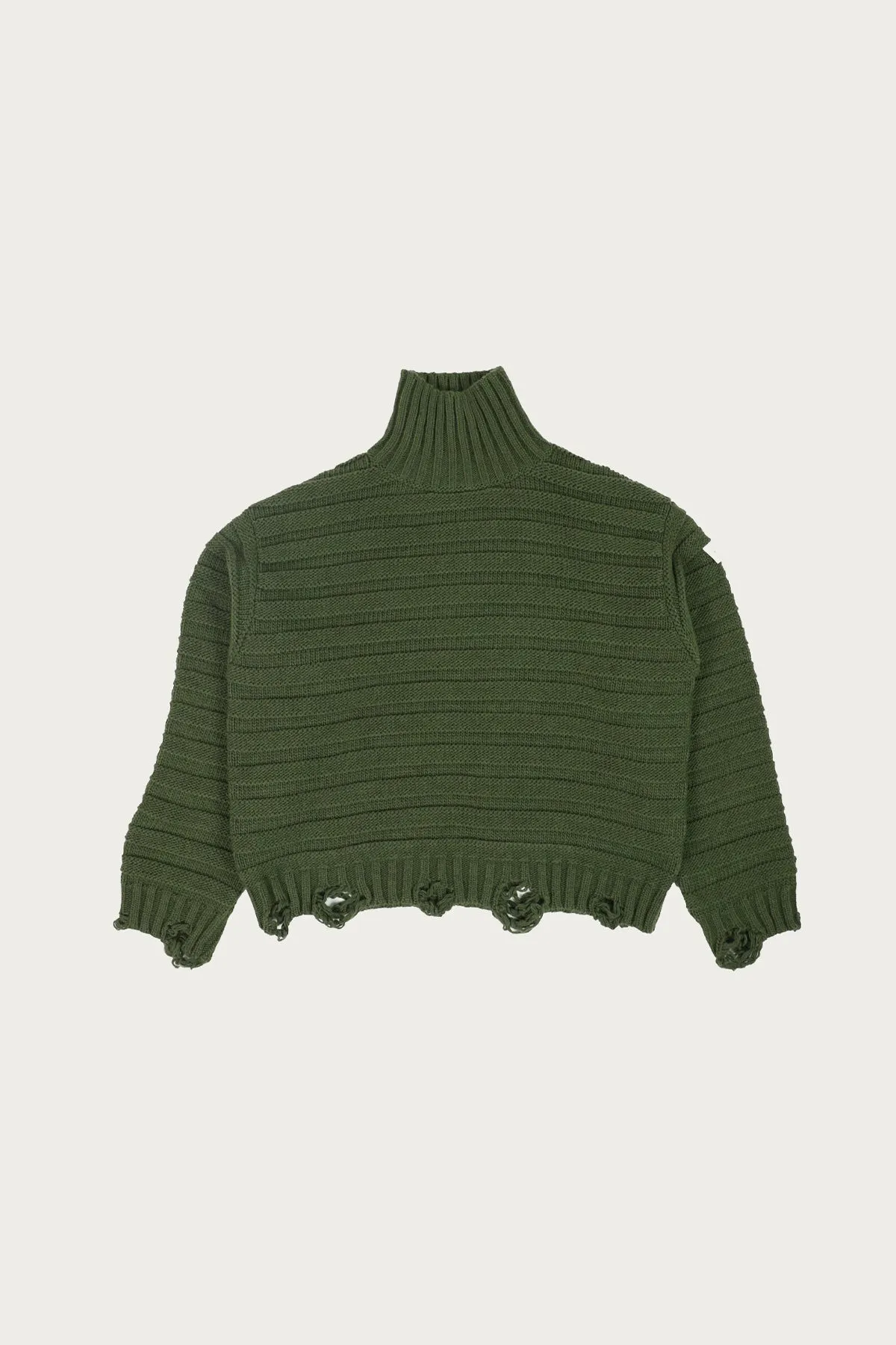 Pullover - Textured Olive sold by Canoe Club
