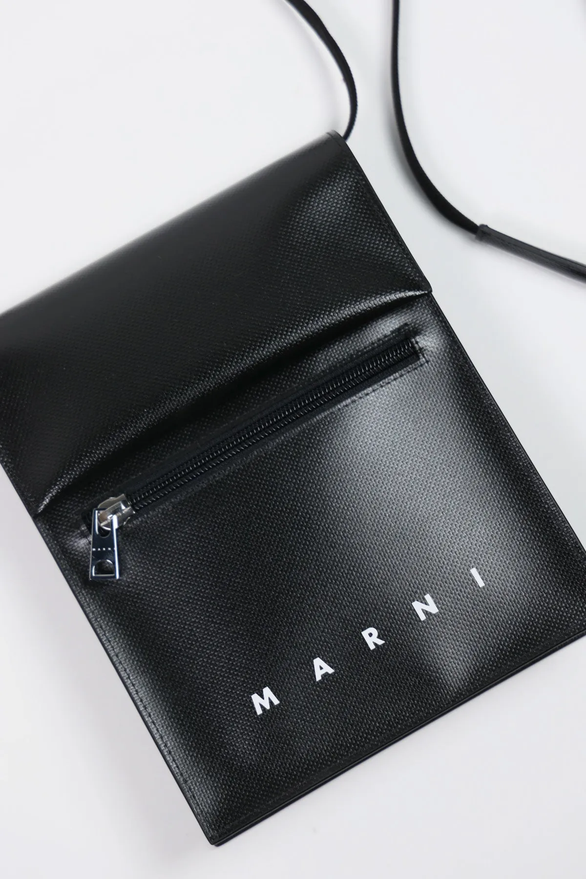 Logo Pouch on Strap - Black/White sold by Canoe Club product image thumbnail 2