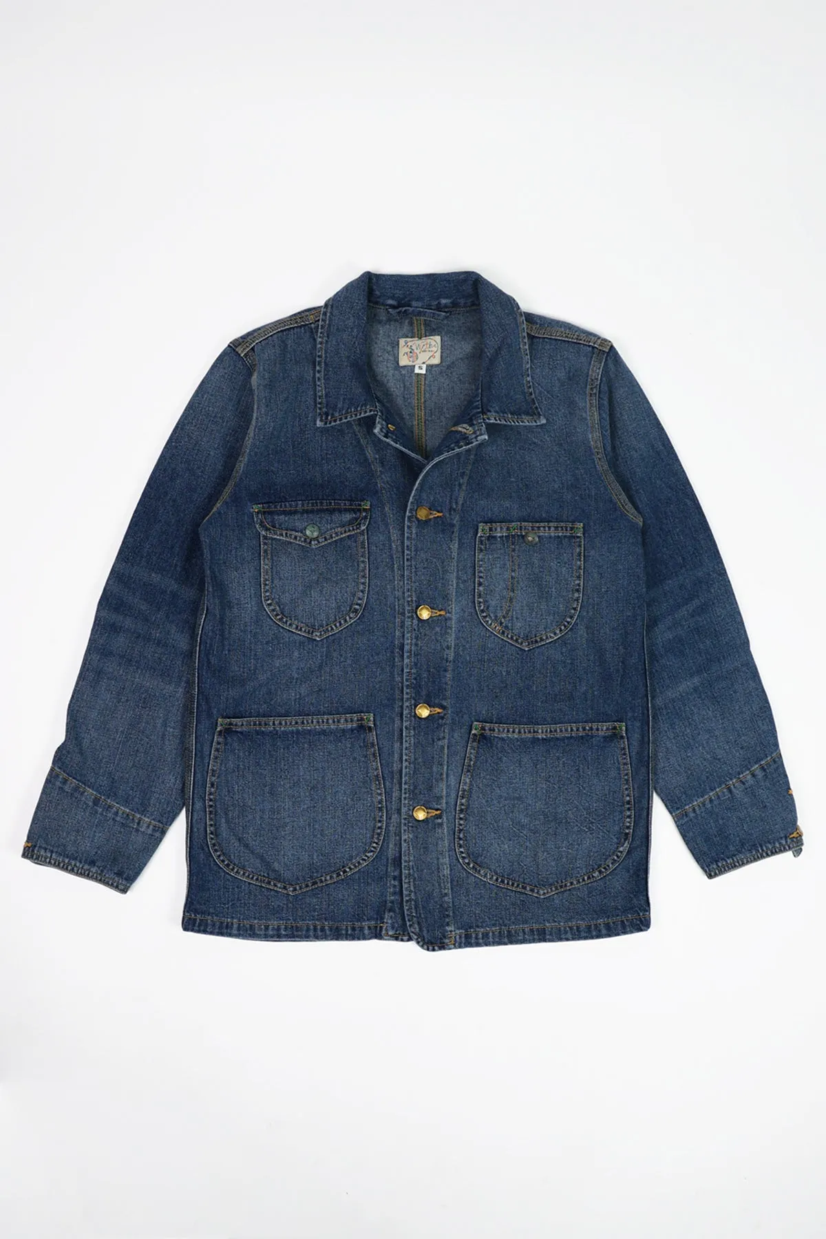 Denim Barn Jacket - Washed sold by Canoe Club