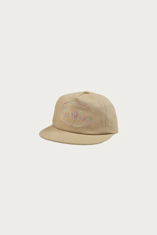 Chainstitch Canvas Ranch Hat - Khaki made by Wythe NY