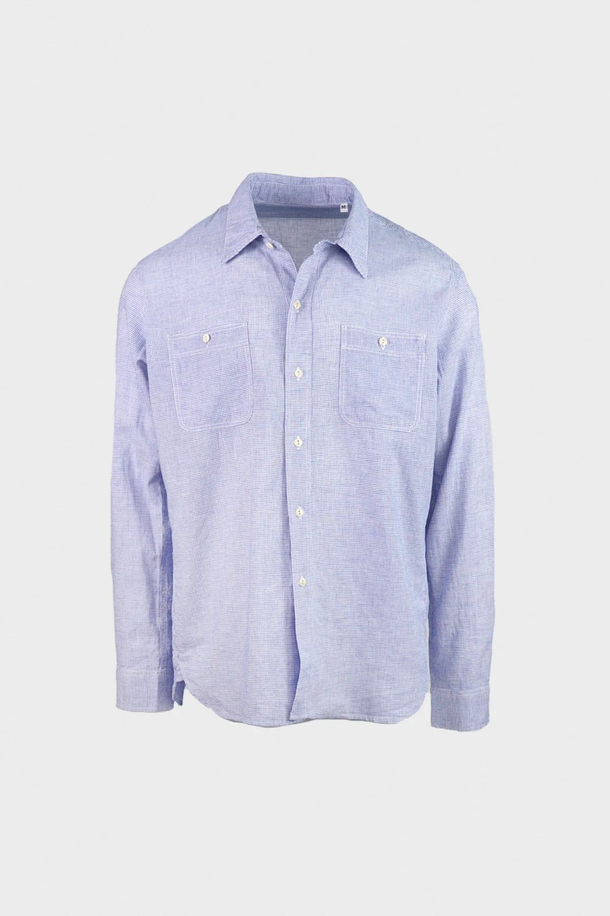 Patch Pocket Work Shirt - Blue sold by Canoe Club