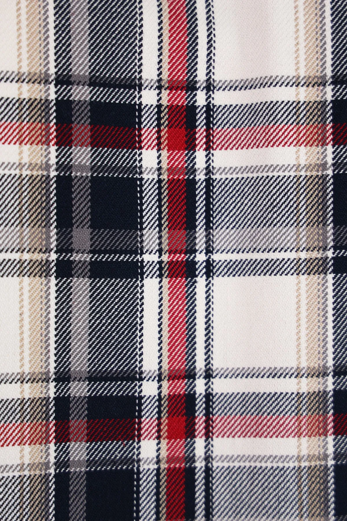 Check Patch Pocket Work Shirt - White sold by Canoe Club product image thumbnail 3