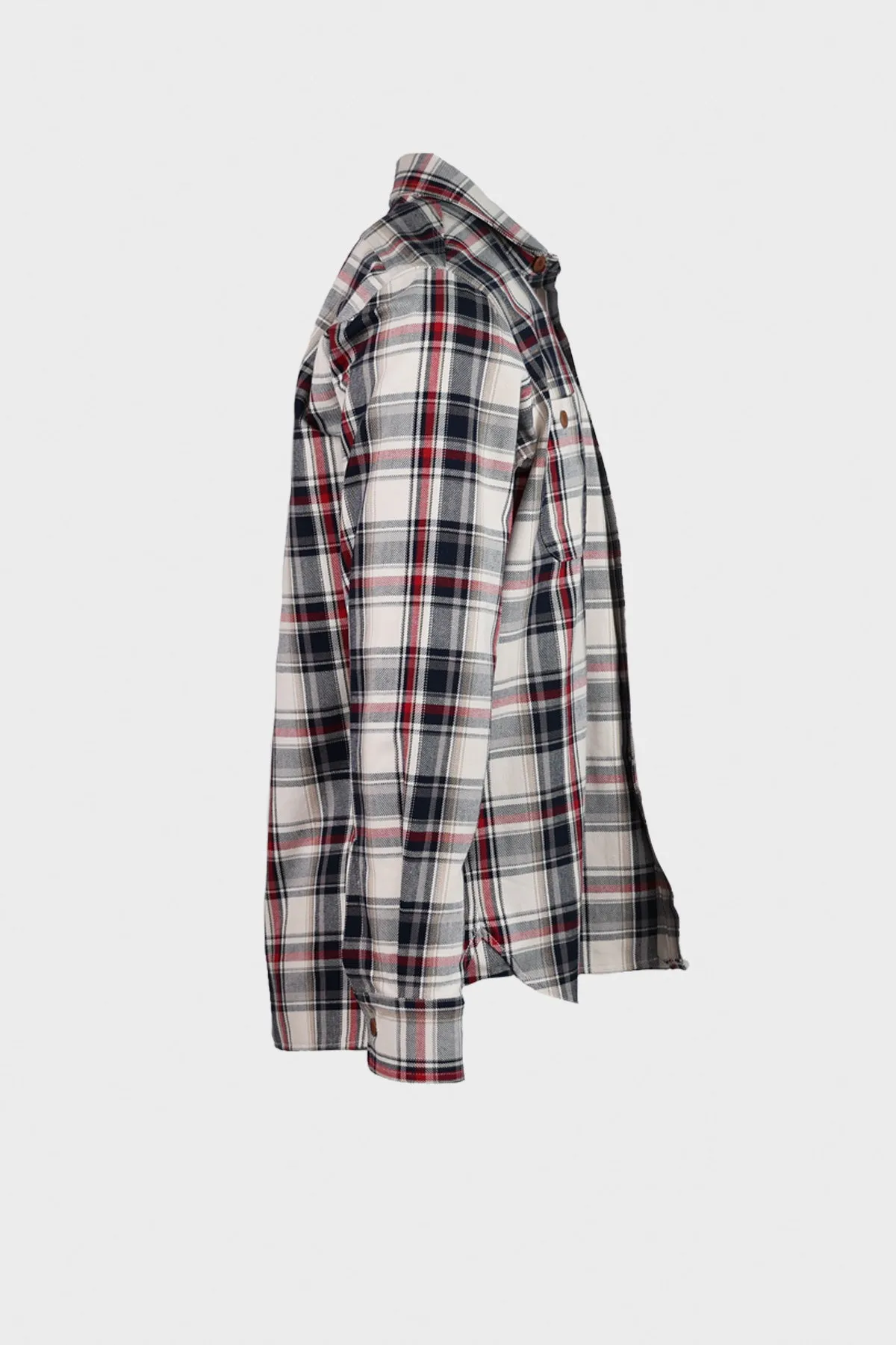 Check Patch Pocket Work Shirt - White sold by Canoe Club product image thumbnail 2