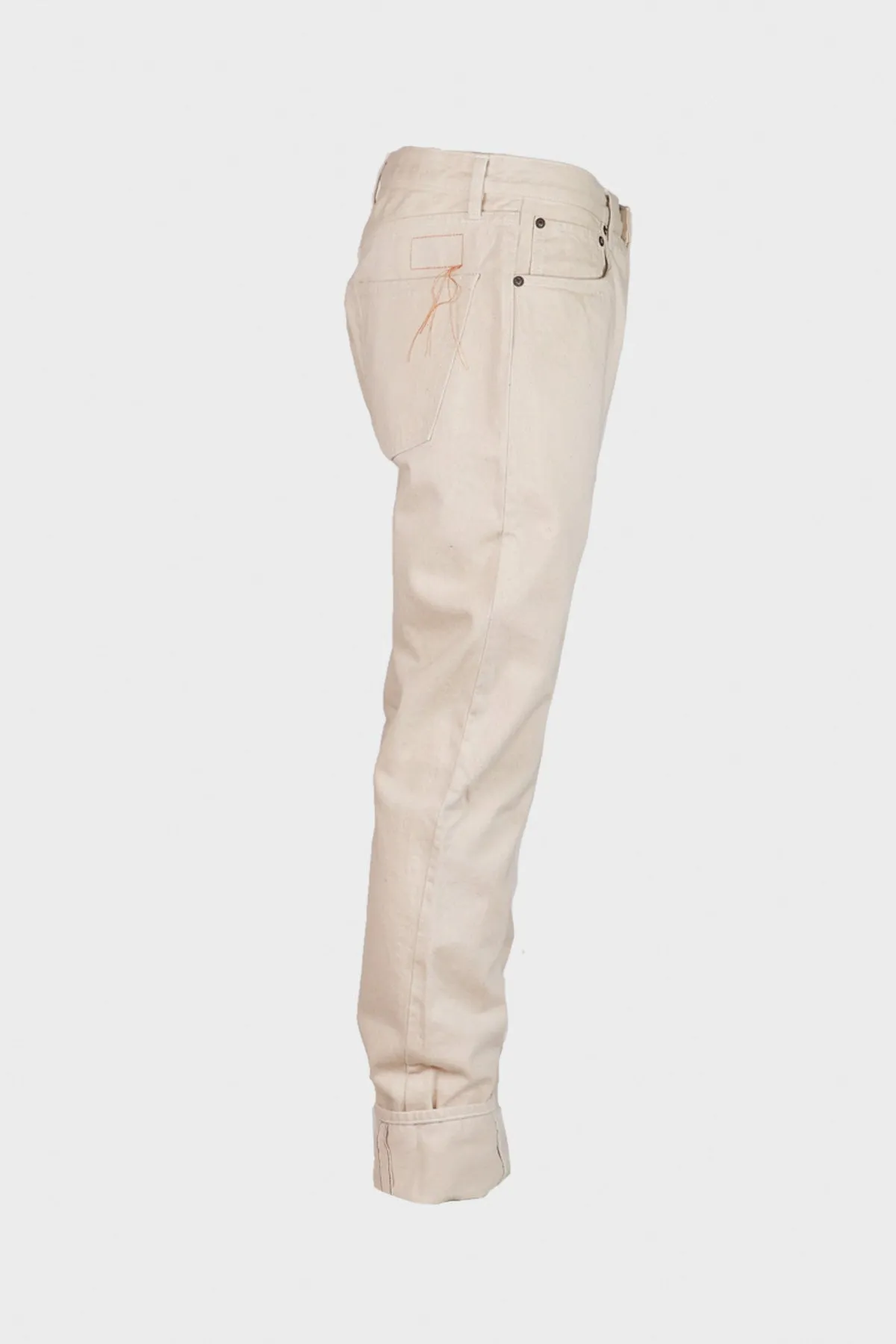 John 5 Pocket Denim Pants - Off White sold by Canoe Club product image thumbnail 2