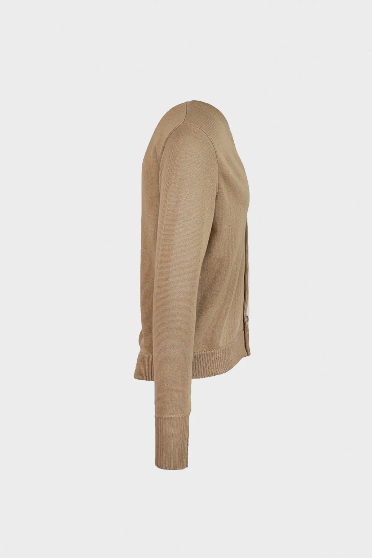 Oliver Cardigan - Camel sold by Canoe Club product image thumbnail 2