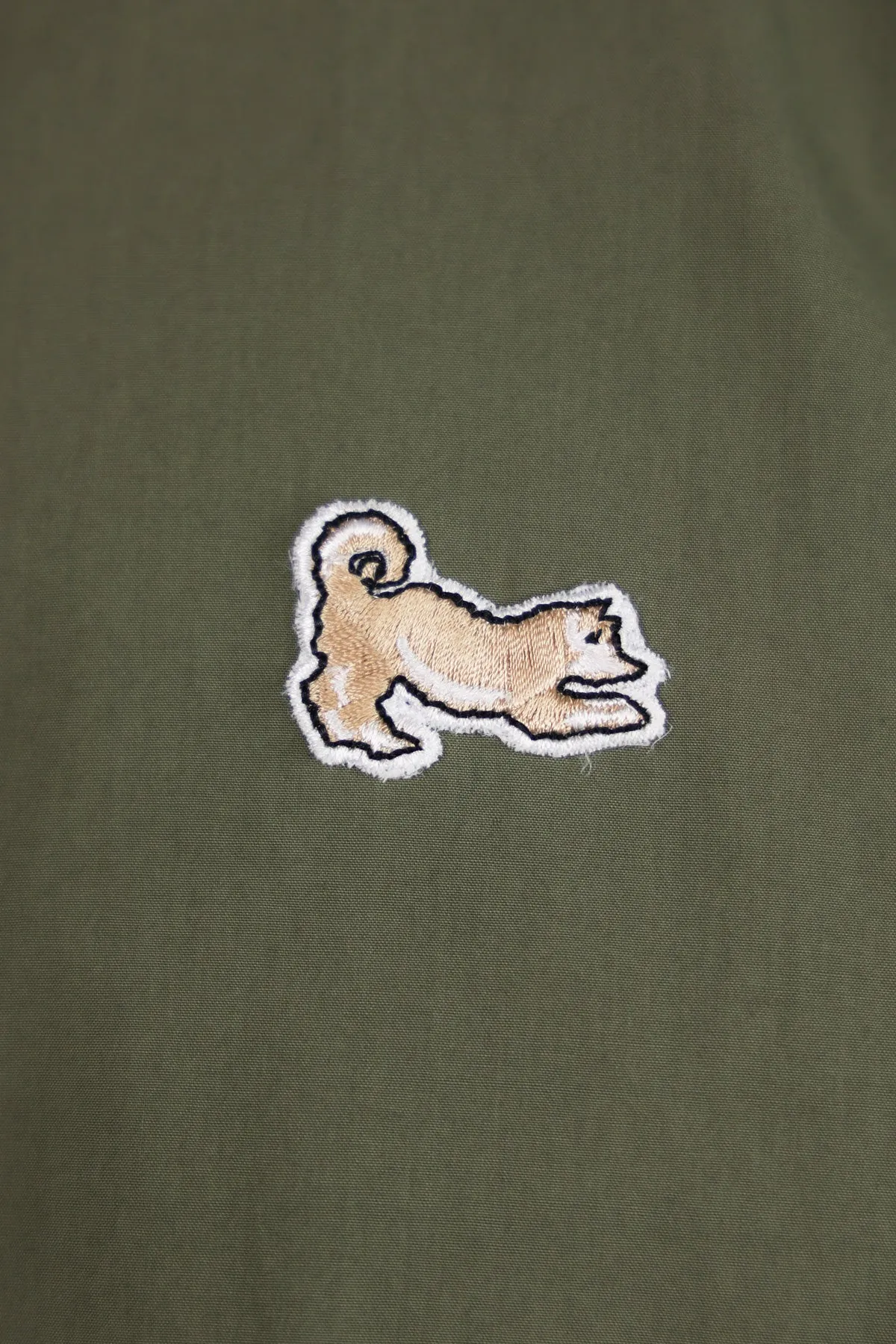 Carrol Zippered Bomber - Green sold by Canoe Club product image thumbnail 3