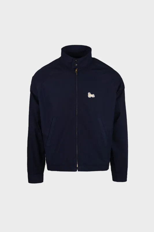 Carrol Zippered Bomber - Blue made by Fortela
