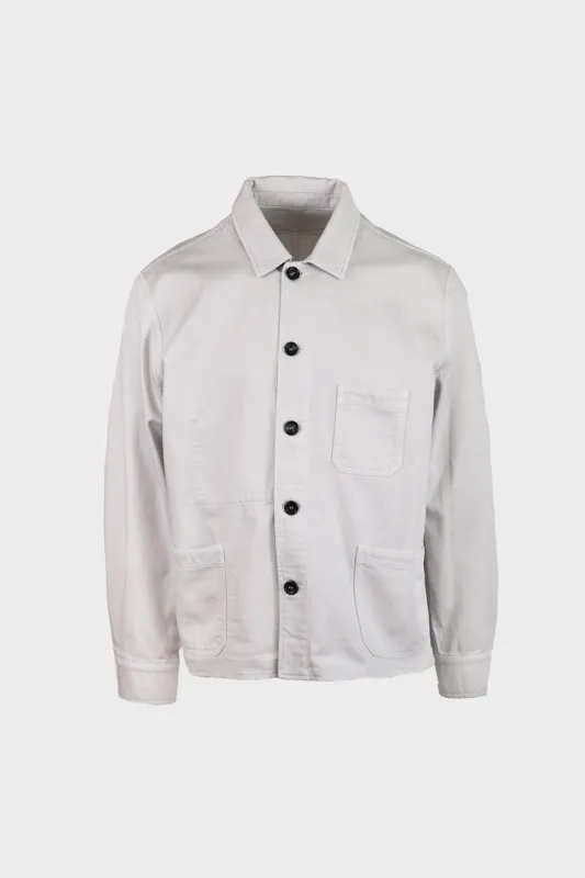 Seneca Short Work Jacket - Grey made by Fortela