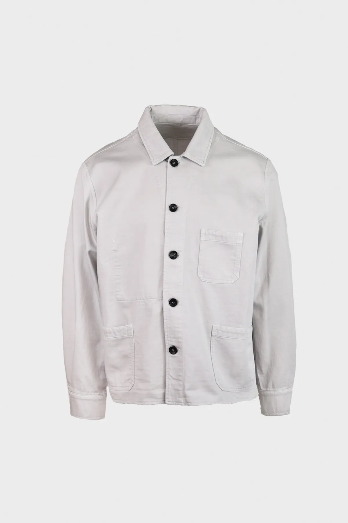 Seneca Short Work Jacket - Grey sold by Canoe Club