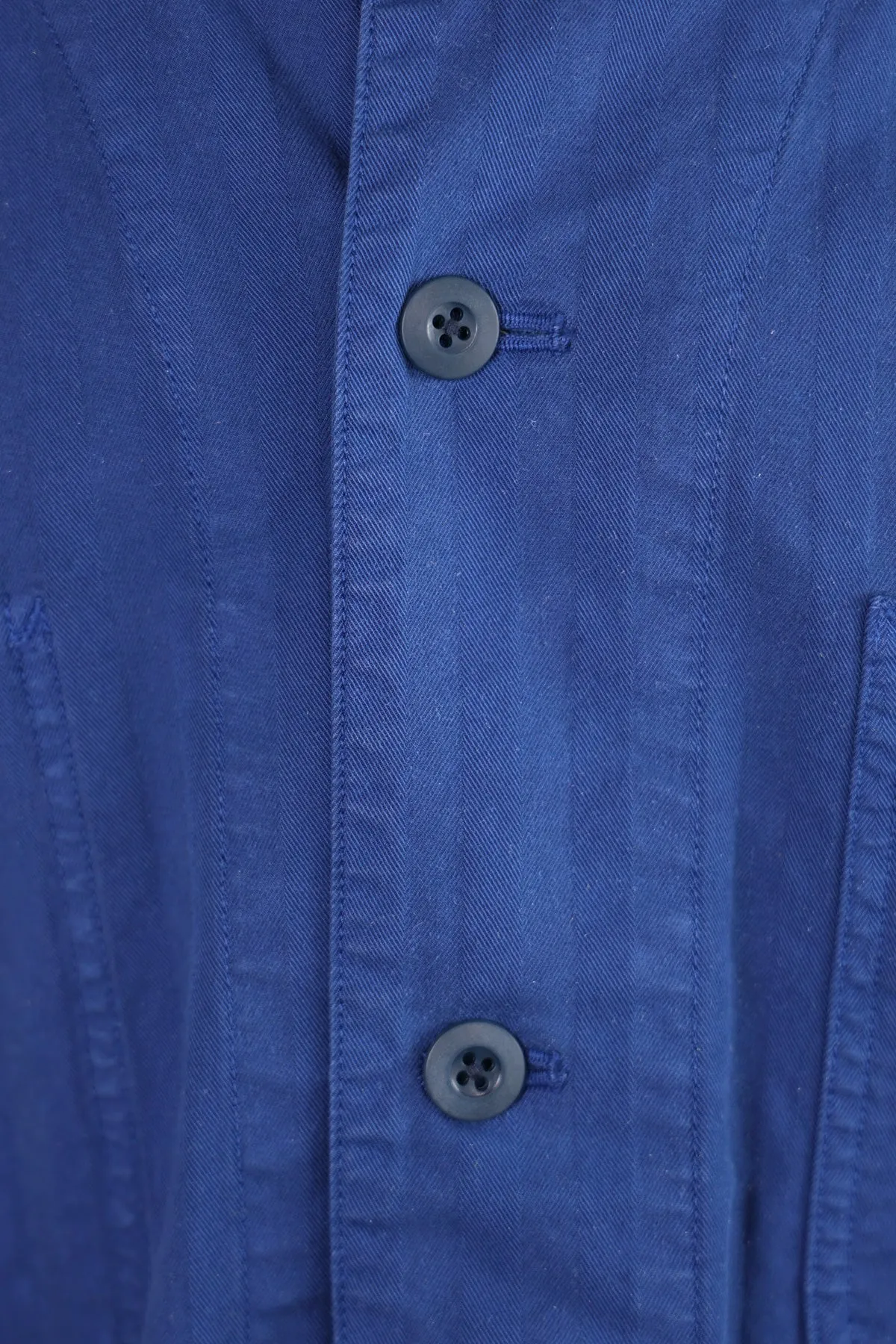 Garment Dye Wide Herringbone Coverall Jacket - Royal Blue sold by Canoe Club product image thumbnail 3