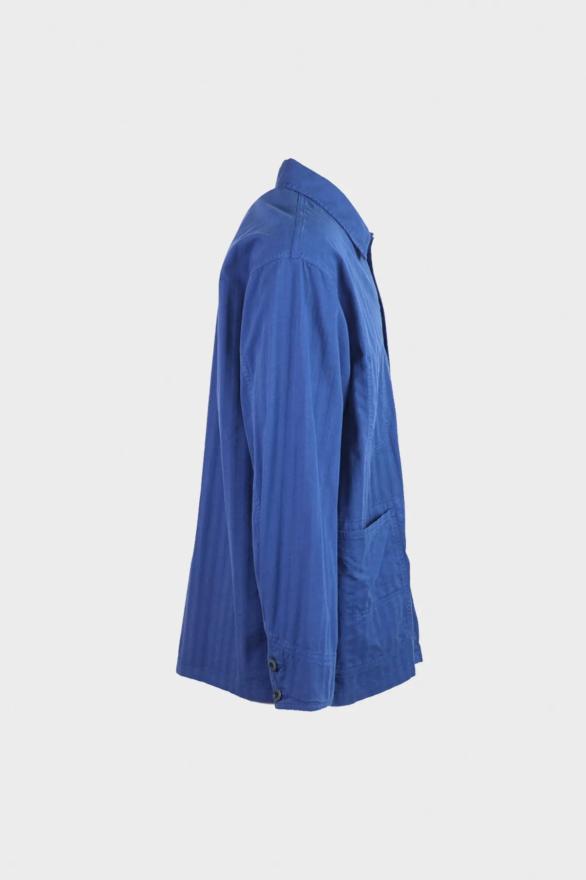 Garment Dye Wide Herringbone Coverall Jacket - Royal Blue sold by Canoe Club product image thumbnail 2