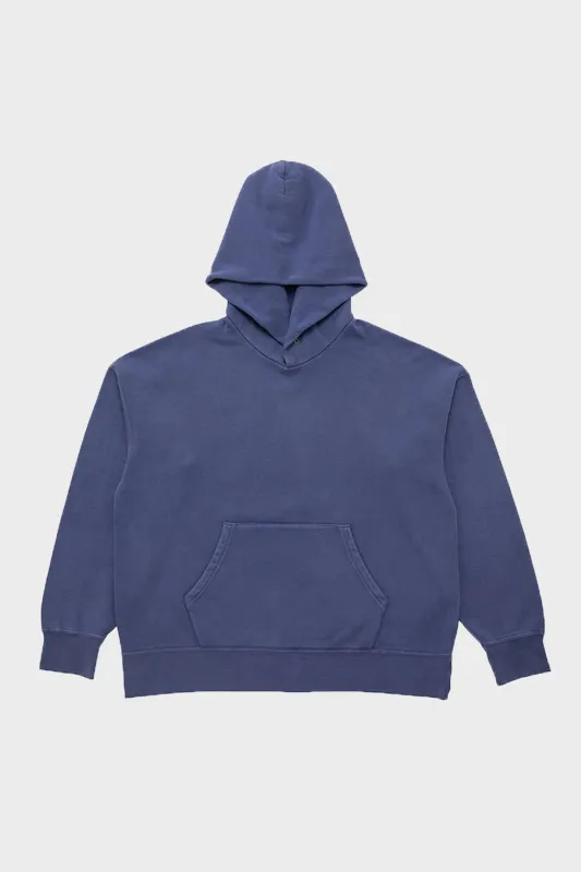 Jumbo SB Hoodie P.O. DMGD (U.D.) - Blue made by Visvim
