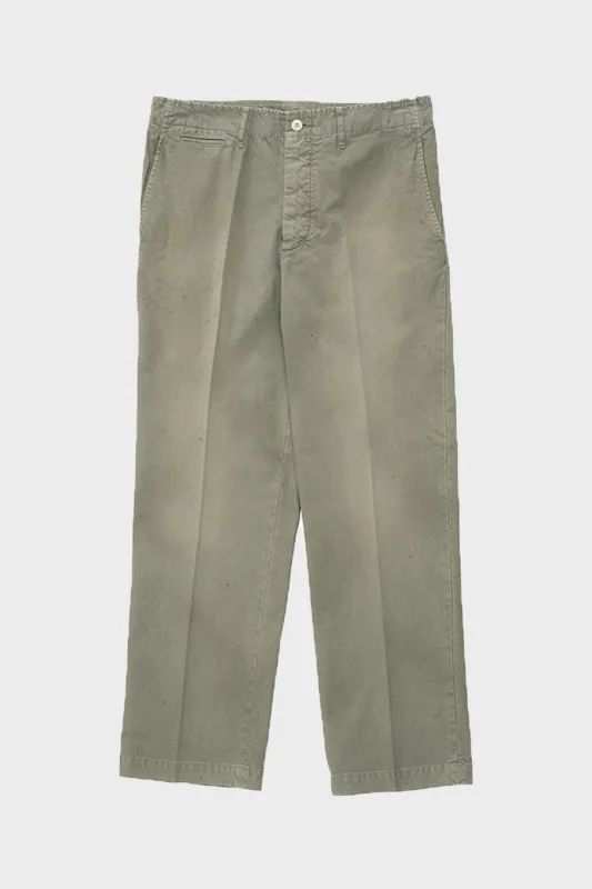 Field Chino Pants DMGD - Lt. Green made by Visvim