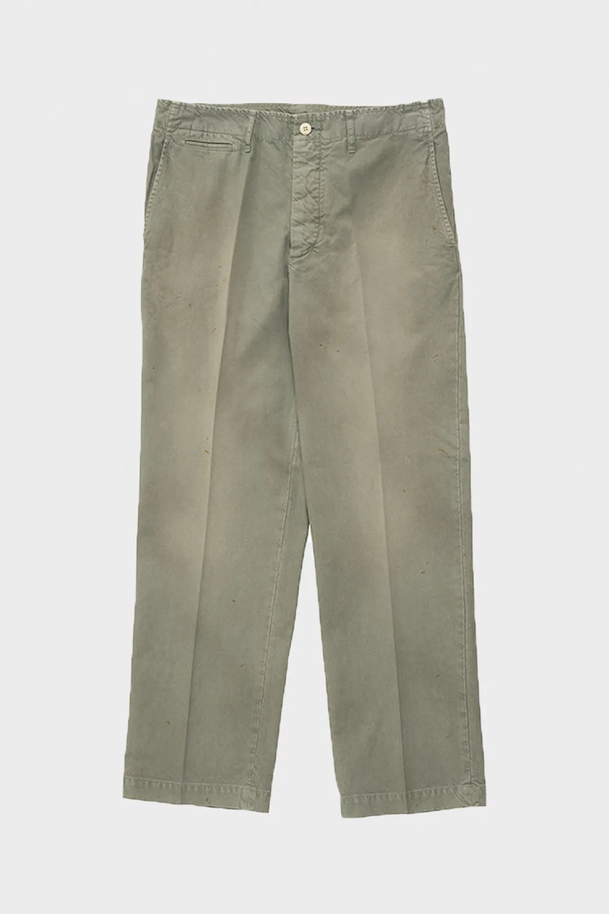 Field Chino Pants DMGD - Lt. Green sold by Canoe Club